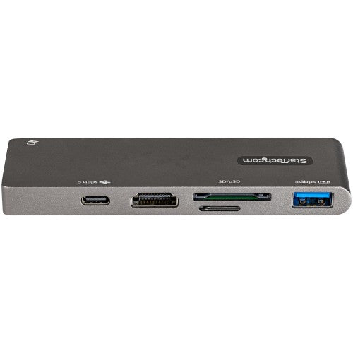 StarTech.com DKT30CMHSDPD laptop dock/port replicator Docking USB 3.2 Gen 1 (3.1 Gen 1) Type-C Black, Gray