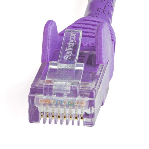StarTech.com N6PATCH25PL networking cable Purple 300" (7.62 m) Cat6 U/UTP (UTP)