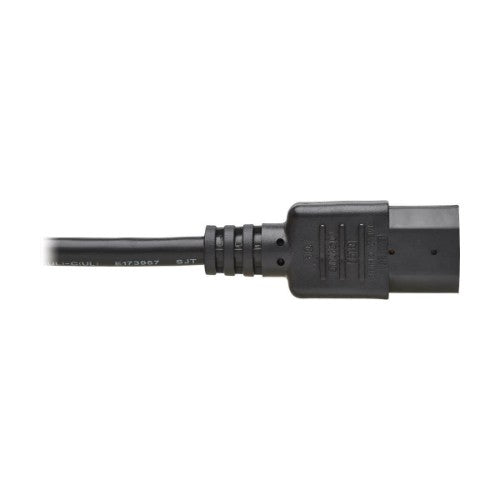 Tripp Lite P006-001 power cable Black 11.8" (0.3 m) NEMA 5-15P C13 coupler