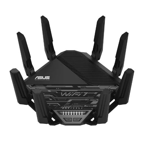 ASUS BE19000 wireless router 10 Gigabit Ethernet Tri-band (2.4 GHz / 5 GHz / 6 GHz) Black