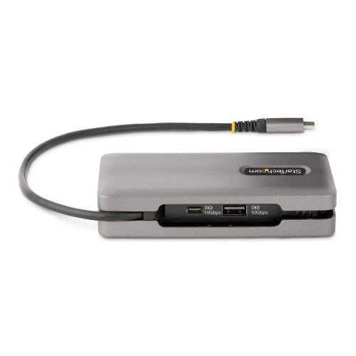 StarTech.com DKT31CDHPD3 laptop dock/port replicator Wired USB 3.2 Gen 2 (3.1 Gen 2) Type-C Gray