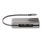 StarTech.com DKT31CDHPD3 laptop dock/port replicator Wired USB 3.2 Gen 2 (3.1 Gen 2) Type-C Gray