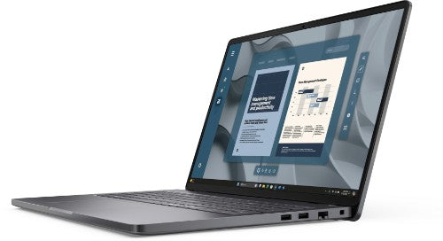 DELL Pro 16 PC16255 AMD Ryzen™ 5 220 Laptop 16" Full HD+ 8 GB DDR5-SDRAM 256 GB SSD Wi-Fi 6E (802.11ax) Windows 11 Pro US English Black
