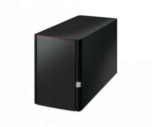 Buffalo LinkStation 220 NAS Marvell Armada 370 0.25 GB DDR3 8 TB HDD Black