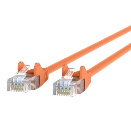 Belkin A3L980-30-ORG-S networking cable Orange 359.8" (9.14 m) Cat6 U/UTP (UTP)