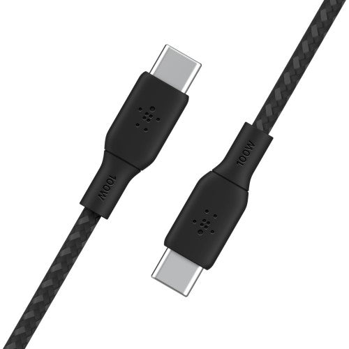 Belkin CAB014bt3MBK USB cable USB 2.0 118.1" (3 m) USB C Black