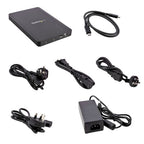 StarTech.com M2E4BTB3 storage drive enclosure SSD enclosure Black M.2