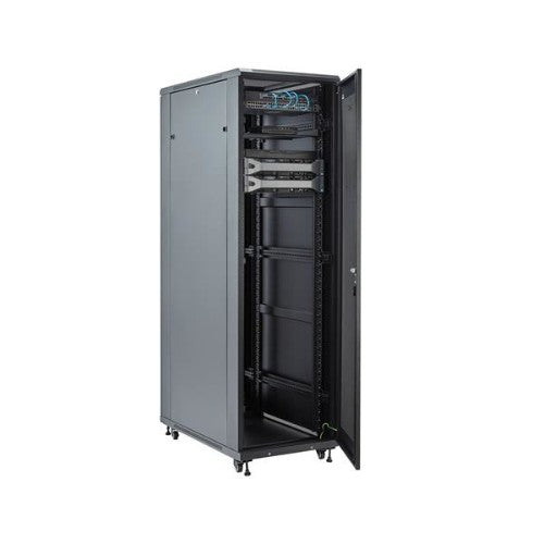 StarTech.com RK4236BKB rack cabinet 42U Freestanding rack Black