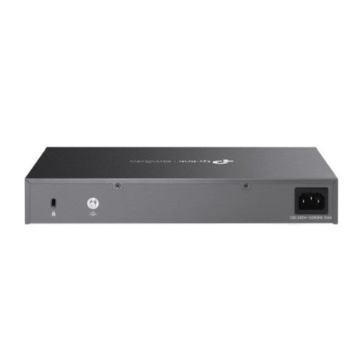 TP-Link Omada ER7412-M2 wired router 2.5 Gigabit Ethernet, Gigabit Ethernet Black