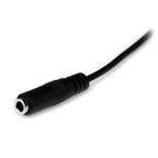 StarTech.com MU2MMFS audio cable 78.7" (2 m) 3.5mm Black