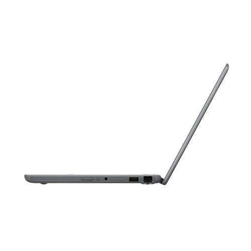 ASUS BR1100FKA-QE1S-CB Intel® Celeron® N N4500 Hybrid (2-in-1) 11.6" Touchscreen HD 4 GB DDR4-SDRAM 64 GB eMMC Wi-Fi 6 (802.11ax) Windows 10 Pro French Gray