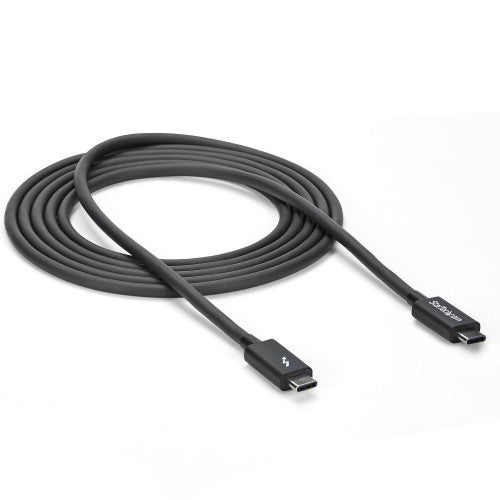 StarTech.com TBLT3MM2M Thunderbolt cable 78.7" (2 m) 20 Gbit/s Black