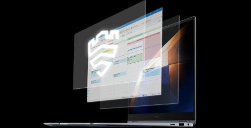 Samsung Galaxy Book4 Pro 360 NP964QGK-KS1CA laptop Intel Core Ultra 7 155H 16" Touchscreen WQXGA+ 16 GB LPDDR5x-SDRAM 512 GB SSD Wi-Fi 6E (802.11ax) Windows 11 Pro Silver