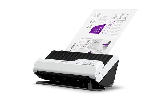 Epson DS-C330 Sheet-fed scanner Black, Gray