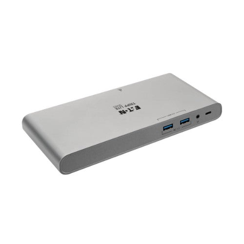 Tripp Lite U442-DOCK4-S laptop dock/port replicator Wired USB 3.2 Gen 2 (3.1 Gen 2) Type-C Silver