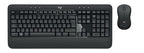 Logitech 920-008671 keyboard Mouse included RF Wireless QWERTY English Black, White