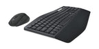 Logitech MK850 Performance keyboard Mouse included Office RF Wireless + Bluetooth French Black, White