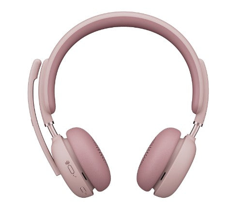 Logitech 981-001303 headphones/headset Wireless Head-band Office/Call center Bluetooth Rose