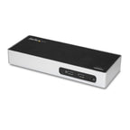 StarTech.com DK30ADD laptop dock/port replicator Wired USB 3.2 Gen 1 (3.1 Gen 1) Type-B Black, Silver