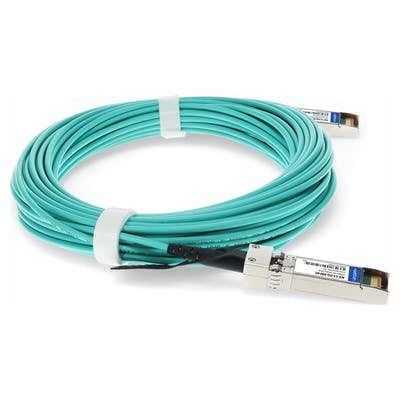 AddOn Networks AOC-S-S-25G-20M-AO InfiniBand/fibre optic cable 787.4" (20 m) SFP28 Aqua color
