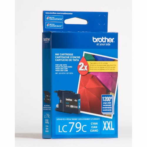 Brother LC-79CS ink cartridge Original Extra (Super) High Yield Cyan