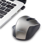 Verbatim 70242 mouse Right-hand RF Wireless Blue LED 1600 DPI
