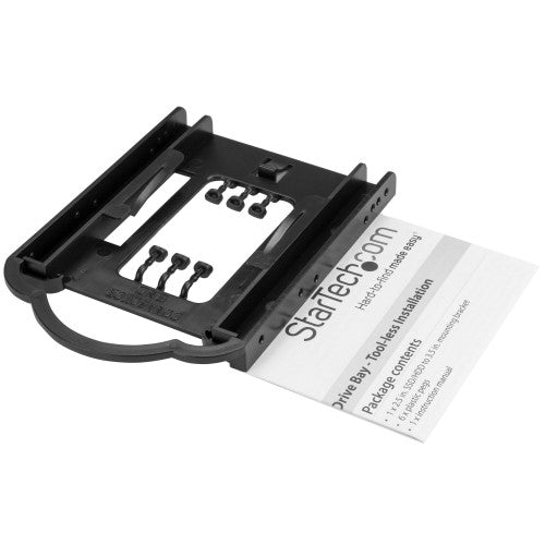 StarTech.com BRACKET125PT drive bay panel 3.5" Carrier panel Black