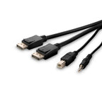 Belkin F1DN2CCBL-MP10T KVM cable Black 118.1" (3 m)