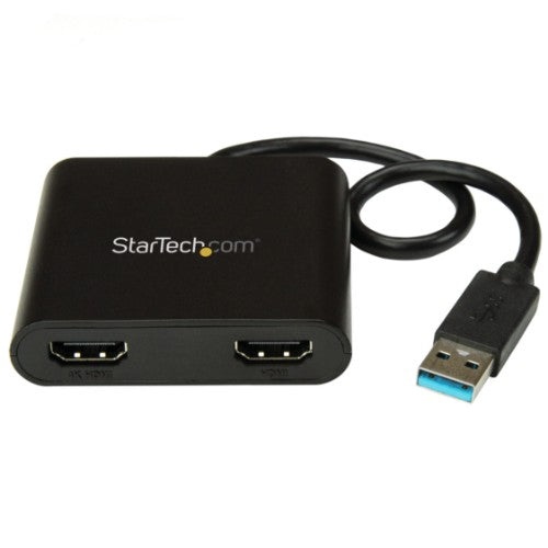 StarTech.com USB32HD2 USB graphics adapter 3840 x 2160 pixels Black