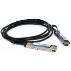 AddOn Networks CAB-O-O-400G-3M-AO InfiniBand/fibre optic cable 118.1" (3 m) OSFP Black, Silver