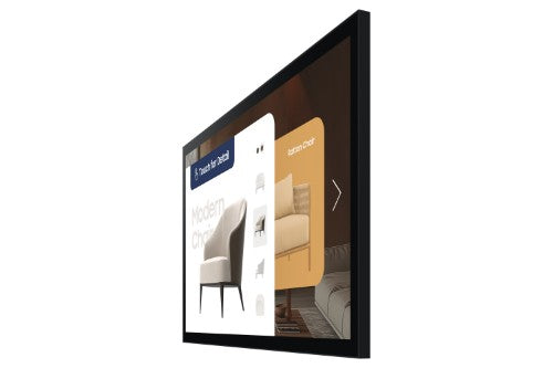 Samsung QM32C-T Interactive flat panel 32" LCD Wi-Fi 400 cd/m² Full HD Black Touchscreen Tizen 7.0 16/7