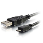 C2G 27365 USB cable USB 2.0 78.7" (2 m) USB A Micro-USB B Black