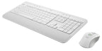 Logitech 920-011018 keyboard Mouse included Office Bluetooth QWERTY English White