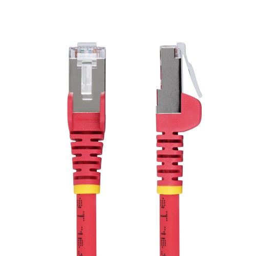 StarTech.com NLRD-50F-CAT6A-PATCH networking cable Red 598.4" (15.2 m) S/FTP (S-STP)