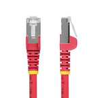StarTech.com NLRD-25F-CAT6A-PATCH networking cable Red 299.2" (7.6 m) S/FTP (S-STP)