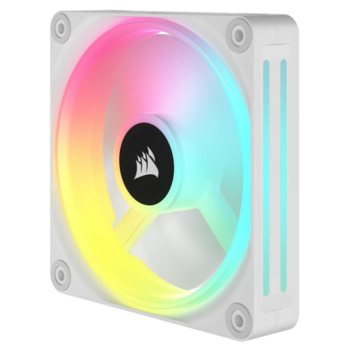 Corsair CO-9051005-WW computer cooling system Computer case Fan 4.72" (12 cm) White 1 pc(s)