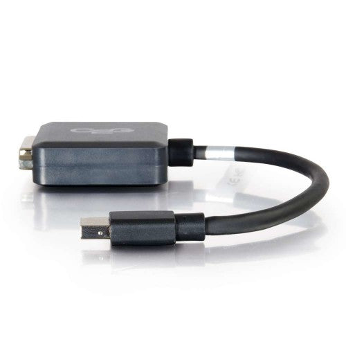 C2G 54311 video cable adapter 7.87" (0.2 m) Mini DisplayPort DVI-D Black