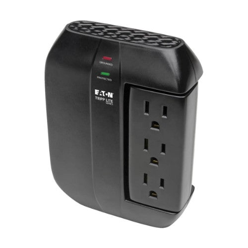 Tripp Lite SWIVEL6 surge protector Black 6 AC outlet(s) 120 V
