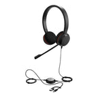 Jabra Evolve 20 Headset Wired Head-band Office/Call center USB Type-C / USB Type-A Black