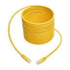 Tripp Lite N200-035-YW networking cable Yellow 420.5" (10.7 m) Cat6 U/UTP (UTP)