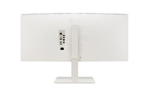 LG 38BR85QC-W computer monitor 38" 3840 x 1600 pixels UltraWide Quad HD+ LCD White