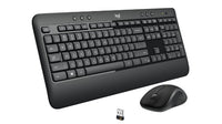 Logitech 920-008672 keyboard Mouse included Universal RF Wireless QWERTY French Black, White