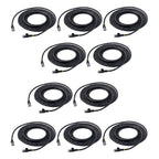 StarTech.com N6PATCH15BK10PK networking cable Black 181.1" (4.6 m) Cat6 U/UTP (UTP)