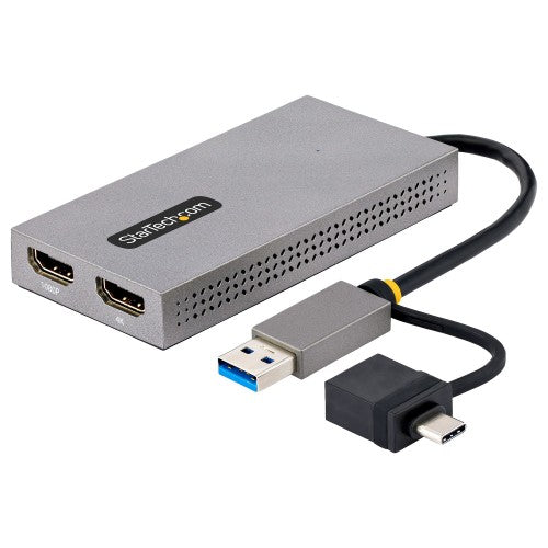StarTech.com 107B-USB-HDMI USB graphics adapter 3840 x 2160 pixels Gray