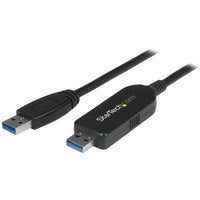 StarTech.com USB3LINK USB cable USB 3.2 Gen 1 (3.1 Gen 1) 70.9" (1.8 m) USB A Black