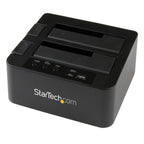 StarTech.com SDOCK2U33RE media duplicator HDD/SSD duplicator Black 1 copies
