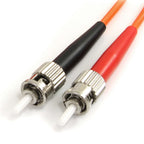 StarTech.com FIBSTST1 InfiniBand/fibre optic cable 39.4" (1 m) ST Orange