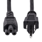 StarTech.com PXT101NB3S power cable Black 70.9" (1.8 m) NEMA 5-15P C5 coupler