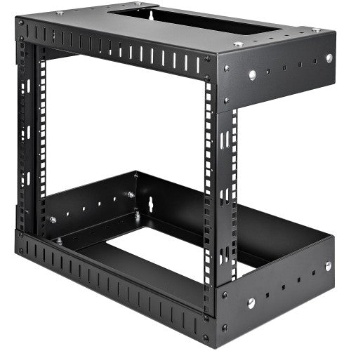 StarTech.com RK812WALLOA rack cabinet 8U Wall mounted rack Black