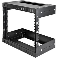 StarTech.com RK812WALLOA rack cabinet 8U Wall mounted rack Black